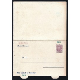 1925-1931 ED. 33 * Enteros Postales Privados