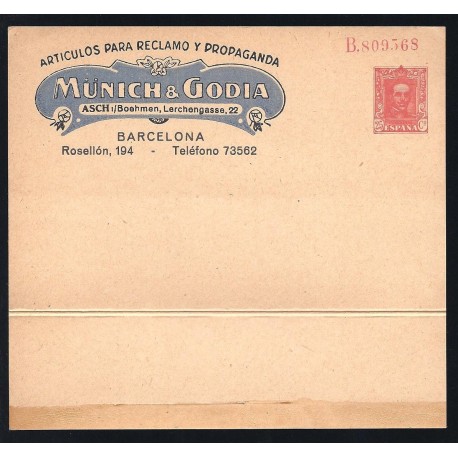 1925-1931 ED. 38 * Enteros Postales Privados