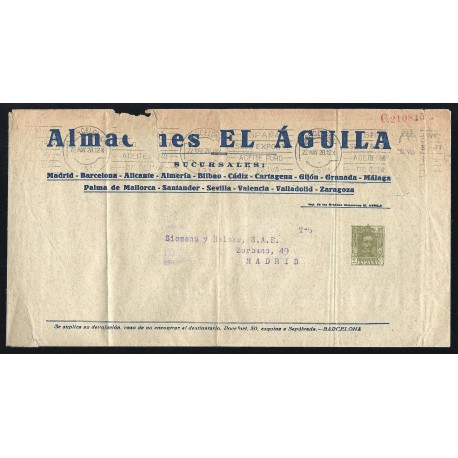 1925-1931 ED. 39 us Enteros Postales Privados