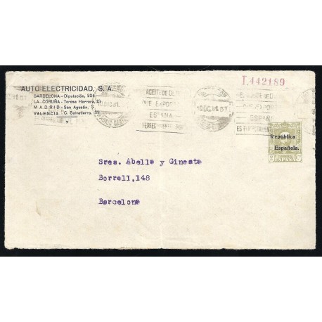 1931-1939 ED. 56 us Enteros Postales Privados