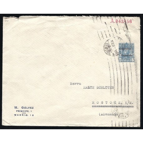 1931-1939 ED. 69 us Enteros Postales Privados