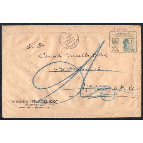 1932-1936 ED. 084 us Enteros Postales Privados