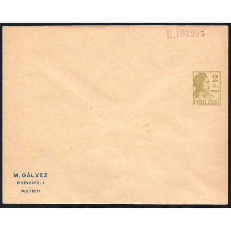 1932-1936 ED. 086 * Enteros Postales Privados