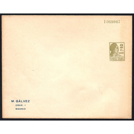 1932-1936 ED. 086 * Enteros Postales Privados