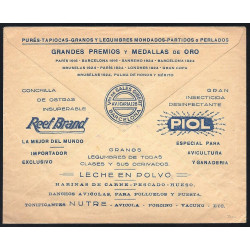 1932-1936 ED. 086 us Enteros Postales Privados
