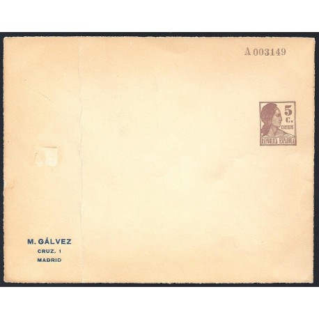 1932-1936 ED. 089 * Enteros Postales Privados