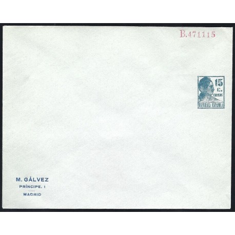 1932-1936 ED. 092 * Enteros Postales Privados
