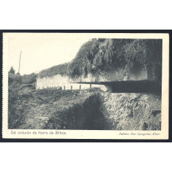 Tarjeta Postal - El Cinturón de Hierro de BILBAO Serie I