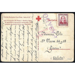 Tarjeta Postal - Cruz Roja