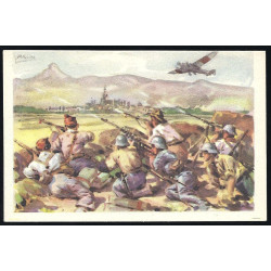 Tarjeta Postal - Cruz Roja Episodios de la Revolución