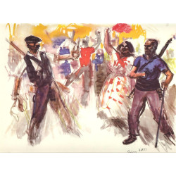 ESTAMPAS DE LA REVOLUCIÓN ESPAÑOLA - 19 DE JULIO DE 1936