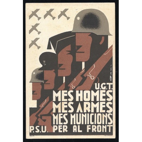 Tarjeta Postal - U.G.T. P.S.U. (17)
