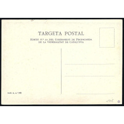 Tarjeta Postal - Comissariat de Propaganda de la Generalitat de Catalunya (04)