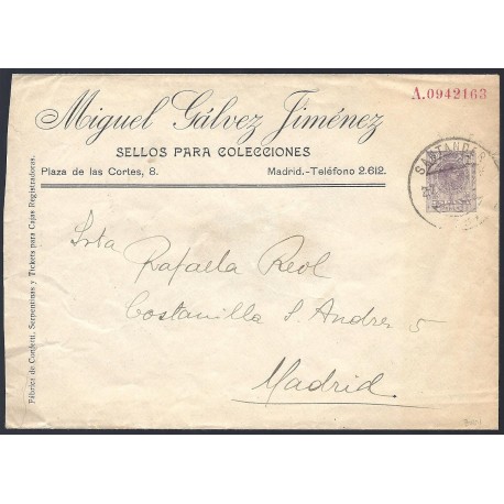 1910-1924 ED. 17 us Enteros Postales Privados