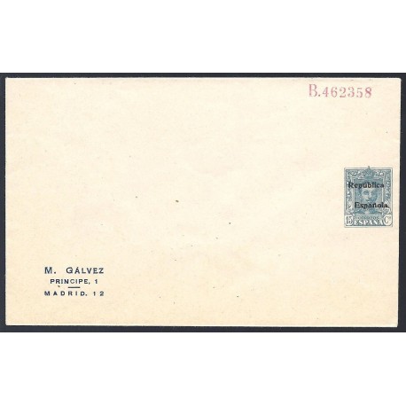 1931-1939 ED. 61 * Enteros Postales Privados