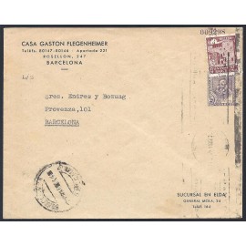 1941-1956 ED. 119 us Enteros Postales Privados