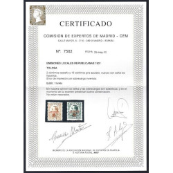 1931 ED. ELR Tolosa 1hi/4hi *