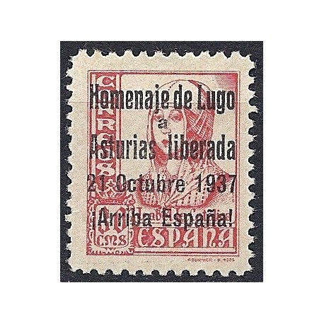 1937 ED. ELP Lugo 8A (*)