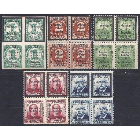 1937 ED. ELP Santa Cruz de Tenerife 15hz/19hz **/*