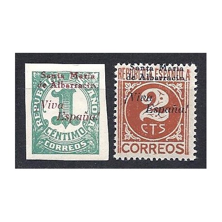 1937 ED. ELP Santa María de Albarracín 1heb/2heb *