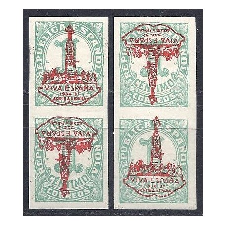 1937 ED. ELP Zaragoza 25hpvi ** [x2]