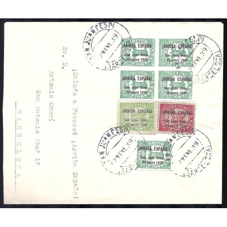 1939 ED. ELP San Juan Despí 1 [x5], 4, 8 us