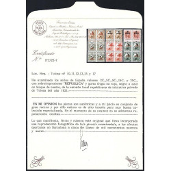 1931 ED. ELR Tolosa 10/13, 15 y 19 **/* [x4]