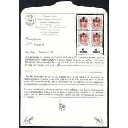 1931 ED. ELR Tolosa 12 ** [x4]