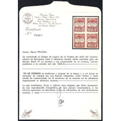 1929-1931 ED. Barcelona 1P/6P ** [x4]