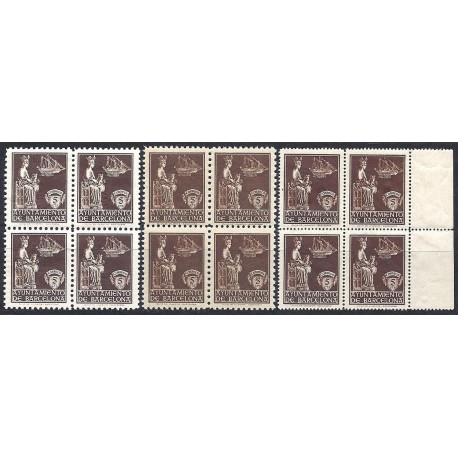 1940 ED. Barcelona 23, 23na y 23d ** [x4]