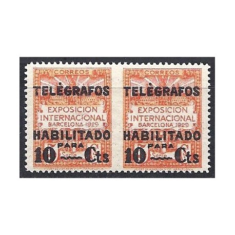 1929 ED. Barcelona - Telégrafos 1dsph **