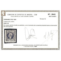 1899 ED. Fernando Poo 69 *