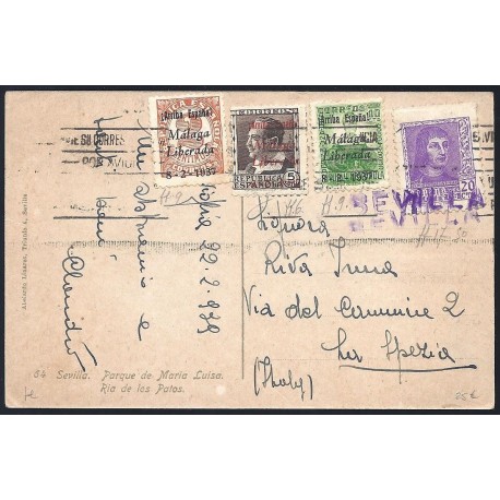 1937 ED. ELP Málaga 6, 9, 12 us