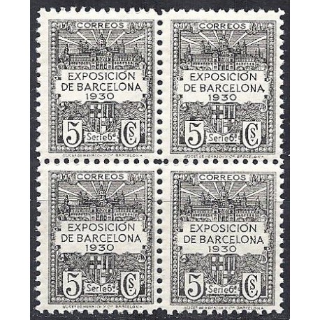 1929-1931 ED. Barcelona 6ef ** [x4]