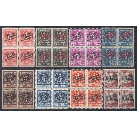 1939 ED. Barcelona 22A/H ** [x4]