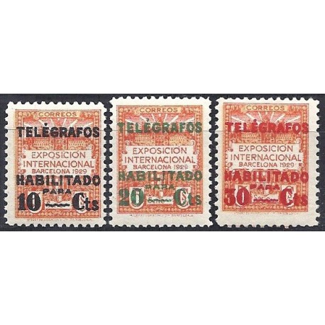 1929 ED. Barcelona - Telégrafos 1/3 *