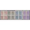 1941 ED. Barcelona - Telégrafos 13/16 ** [x4]