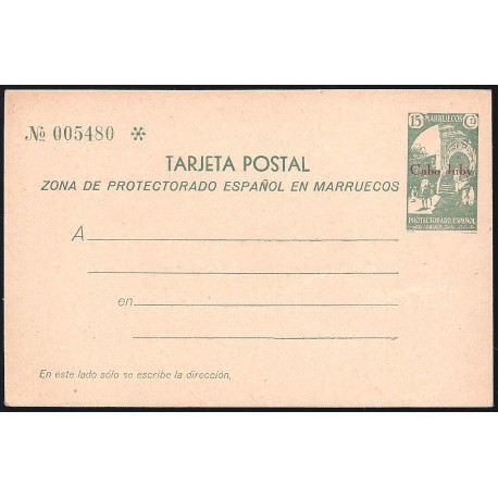 1933 ED. 1 * Enteros Postales Cabo Juby