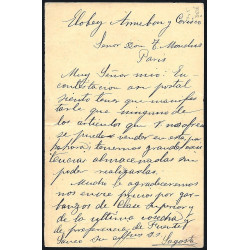 1907 ED. 6v us Enteros Postales Elobey, Annobón y Corisco