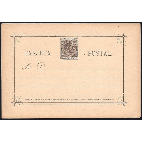 1889 ED. 04 * Enteros Postales Filipinas