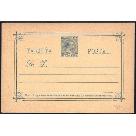 1894 ED. 09C * Enteros Postales Filipinas