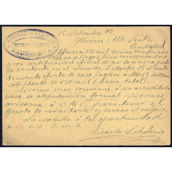 1896 Fantasías us Enteros Postales Fernando Poo