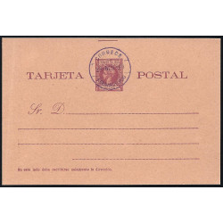 1899 ED. 1/4 MF Enteros Postales Fernando Poo