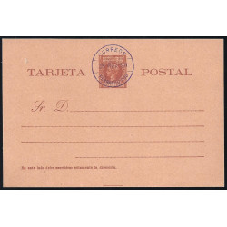 1899 ED. 1/4 MF Enteros Postales Fernando Poo