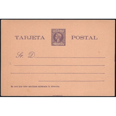 1899 ED. 3cd * Enteros Postales Fernando Poo