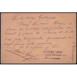 1899 ED. 4 us Enteros Postales Fernando Poo