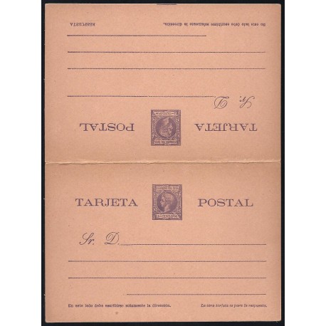 1899 ED. 07C * Enteros Postales Fernando Poo