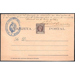 1900 ED. 09iT/12iT * Enteros Postales Fernando Poo
