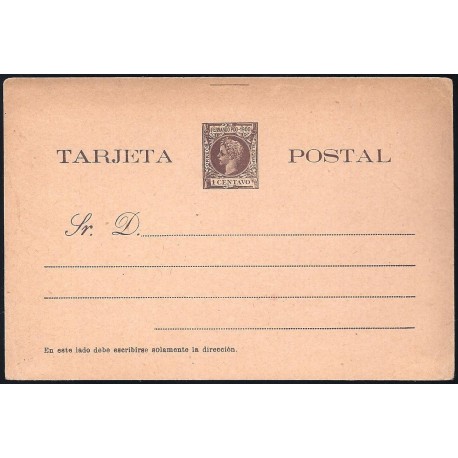 1900 ED. 10 * Enteros Postales Fernando Poo