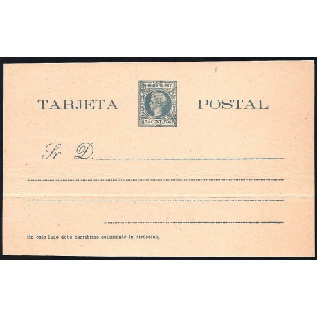 1900 ED. 12 * Enteros Postales Fernando Poo